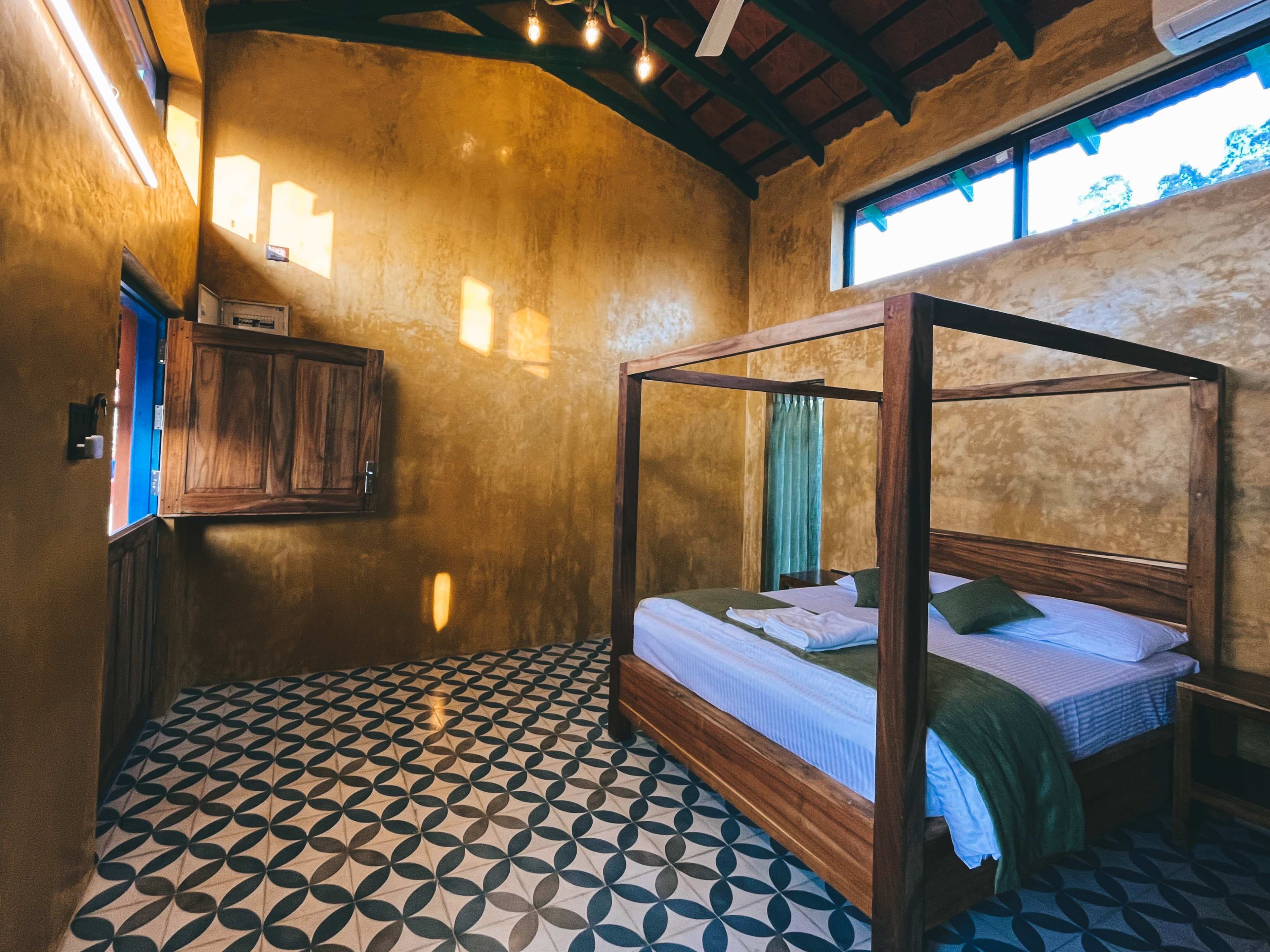 Modern eco-friendly suite at Mandala Farms